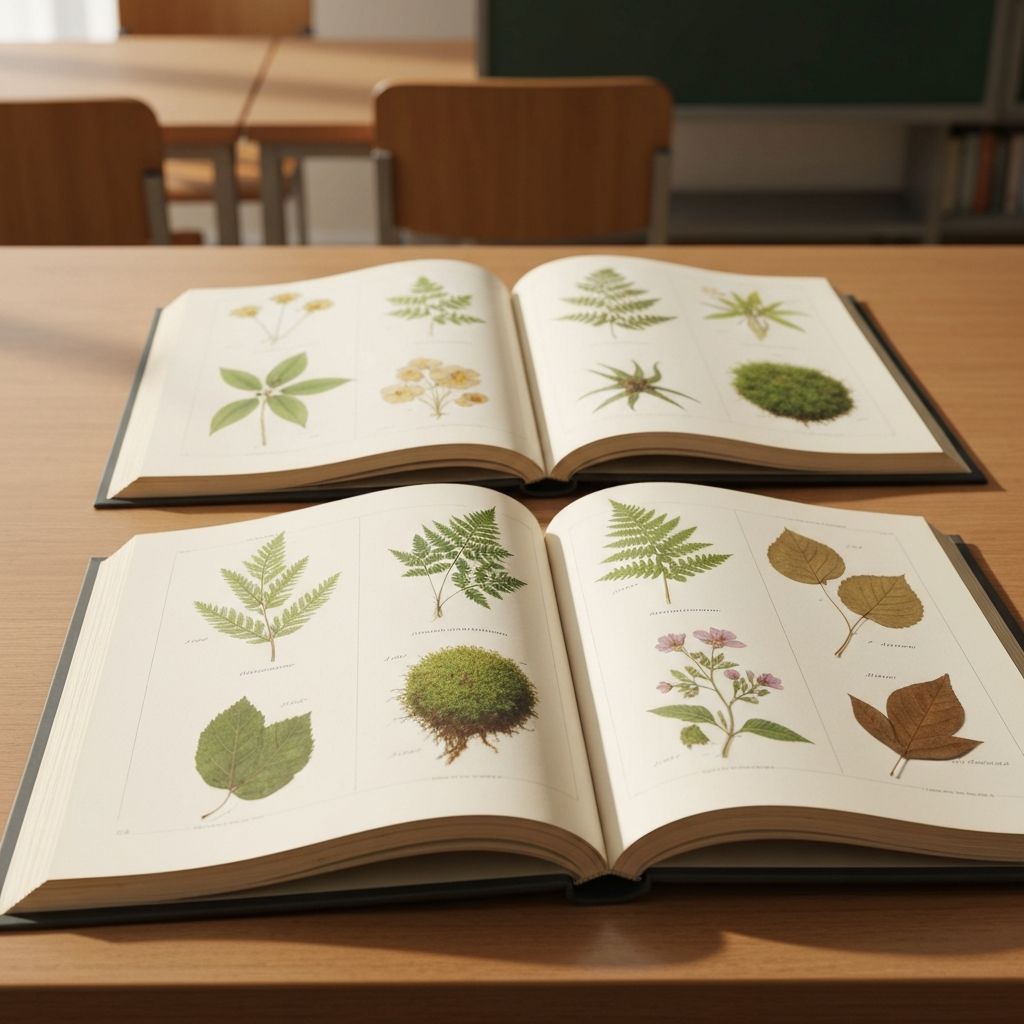 Educational resources and botanical knowledge